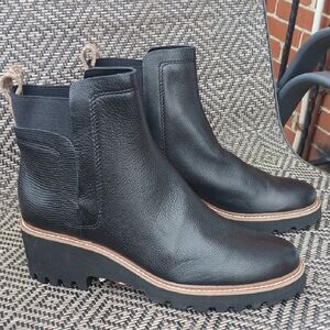Dolce Vita Black Ankle Boots